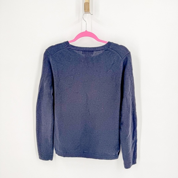 kate spade Navy Sweater with Owl Design - Picture 4 of 4